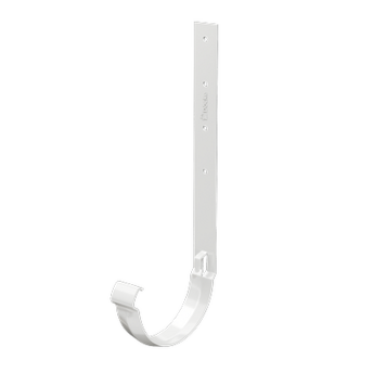 Кронштейн жёлоба металлический Люкс (Lux) Пломбир, (RAL 9003)
